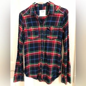 Abercrombie & Fitch Flannel size XS